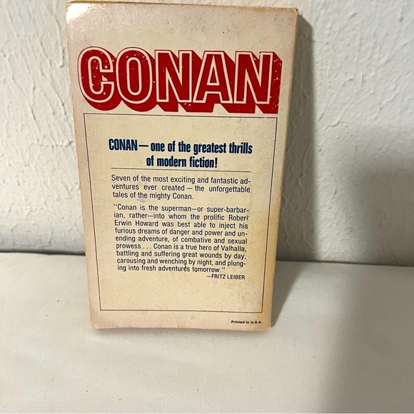 The Complete Conan Volume 5 by Howard, De Camp, and Carter 1967 Lancer Books - Picture 4 of 4